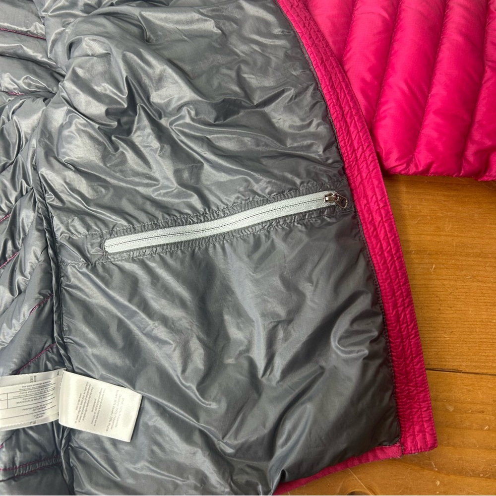 Rab Microlight Down Puffer Jacket Pink Orchid Siz… - image 6